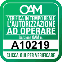 Iscrizione OAM A10219: apri la scheda sul sito dell’OAM
