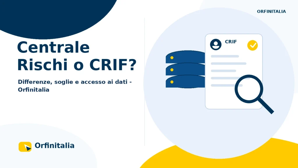 Confronto tra Centrale dei Rischi della Banca d'Italia e CRIF