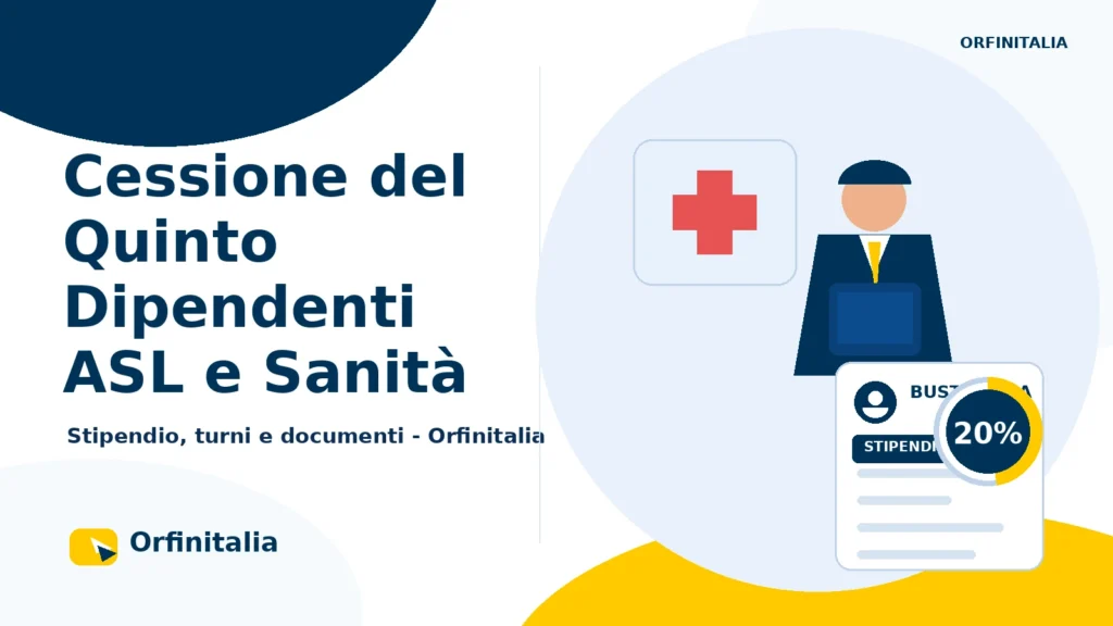 Cessione del Quinto per dipendenti ASL e del Servizio Sanitario Nazionale