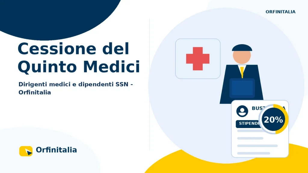 Cessione del Quinto per medici dipendenti del Servizio Sanitario Nazionale