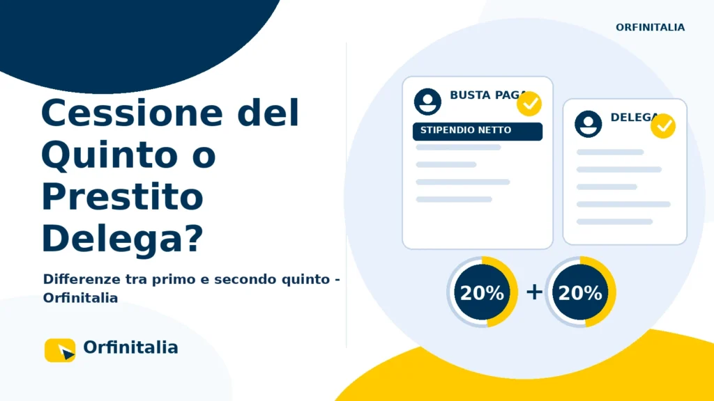 Confronto tra Cessione del Quinto e Prestito Delega