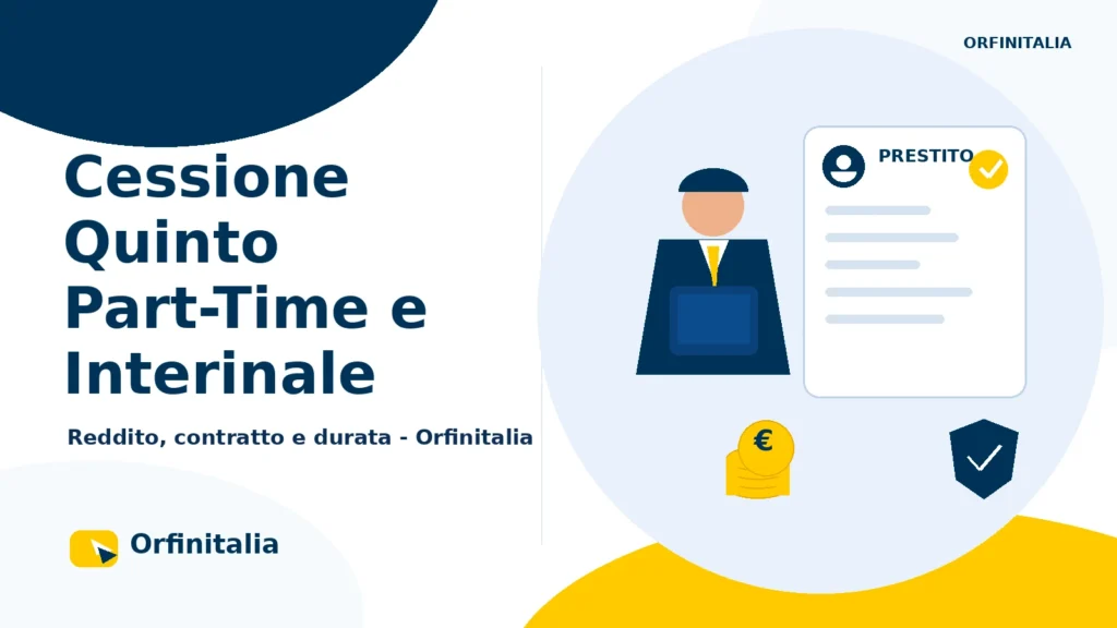 Cessione del Quinto per lavoratore part-time o interinale
