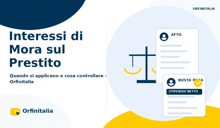 Interessi di mora su una rata del prestito pagata in ritardo