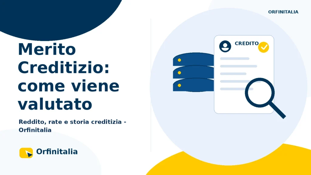Merito creditizio con reddito rate e storia dei pagamenti