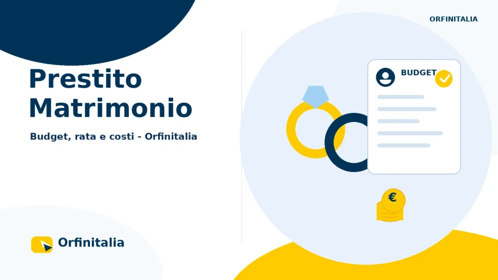 Prestito personale per finanziare le spese di un matrimonio
