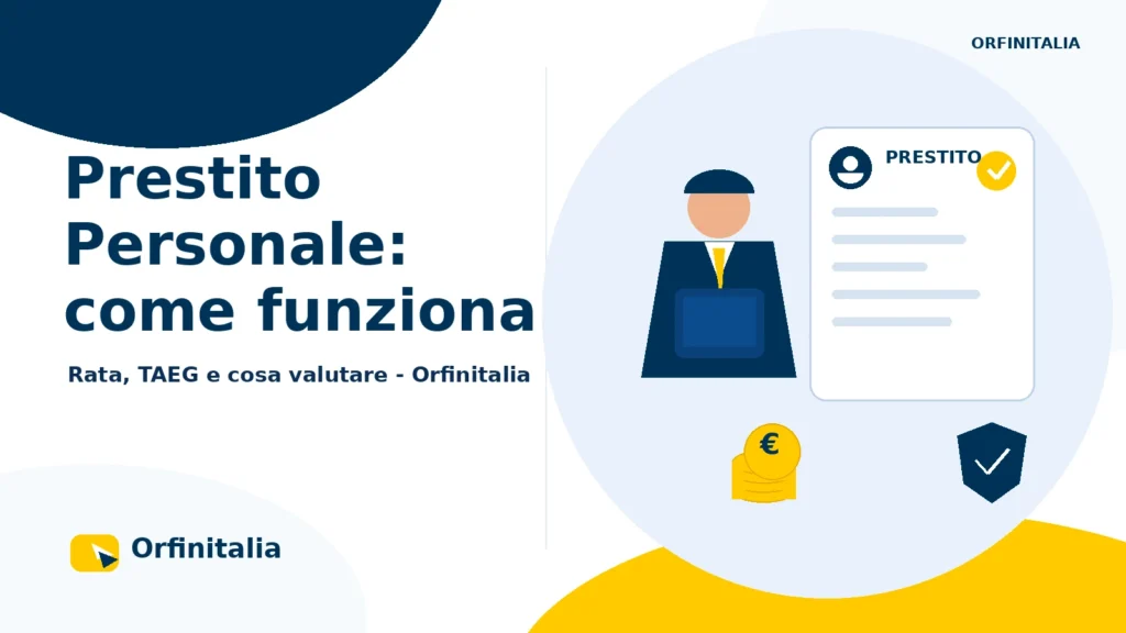 Come funziona un prestito personale e come si compone la rata