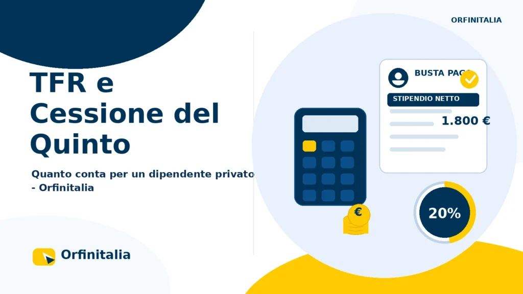 TFR e Cessione del Quinto per lavoratori dipendenti privati