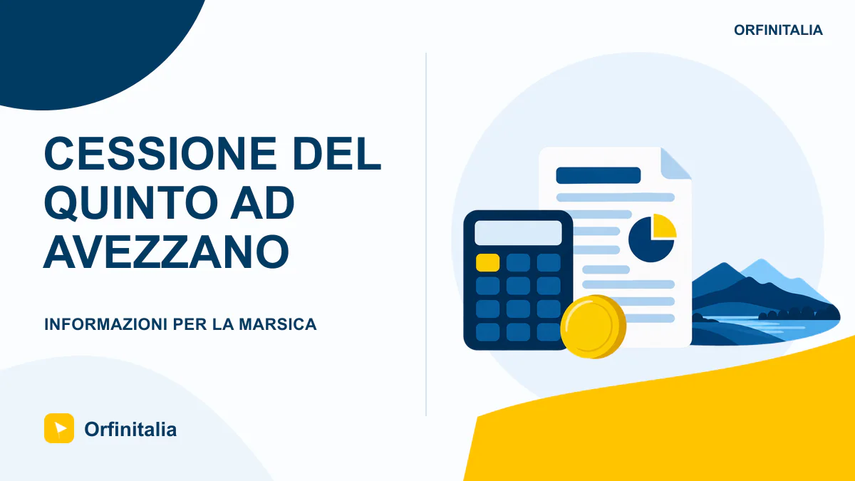 Documenti per un preventivo online di cessione del quinto ad Avezzano e nella Marsica