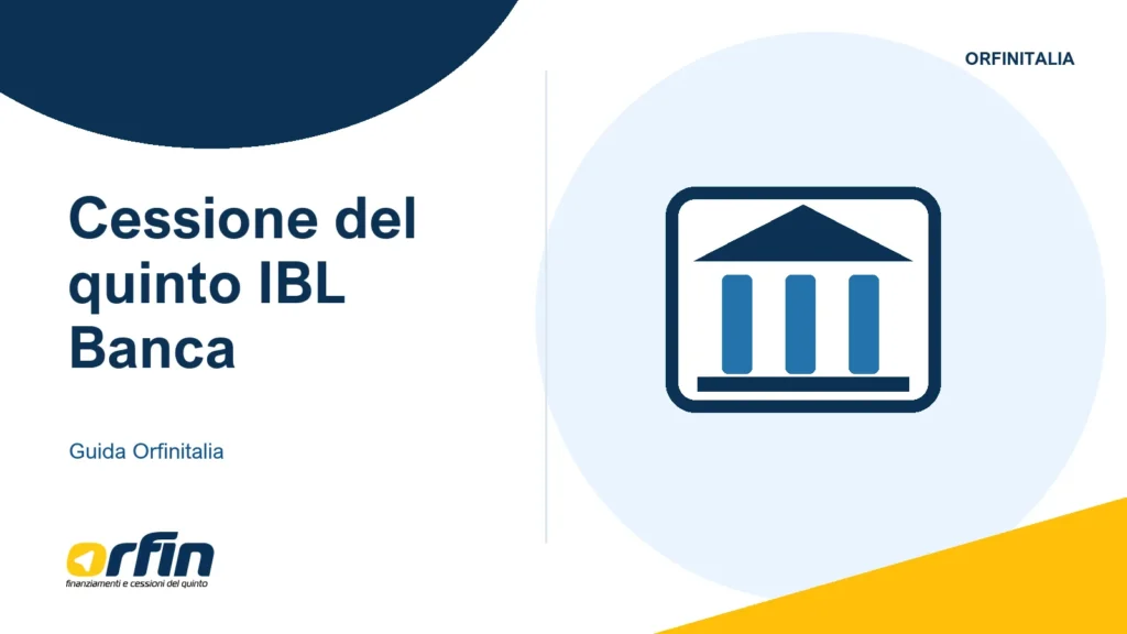 Illustrazione della guida: IBL banca cessione del quinto: come funziona e alternative