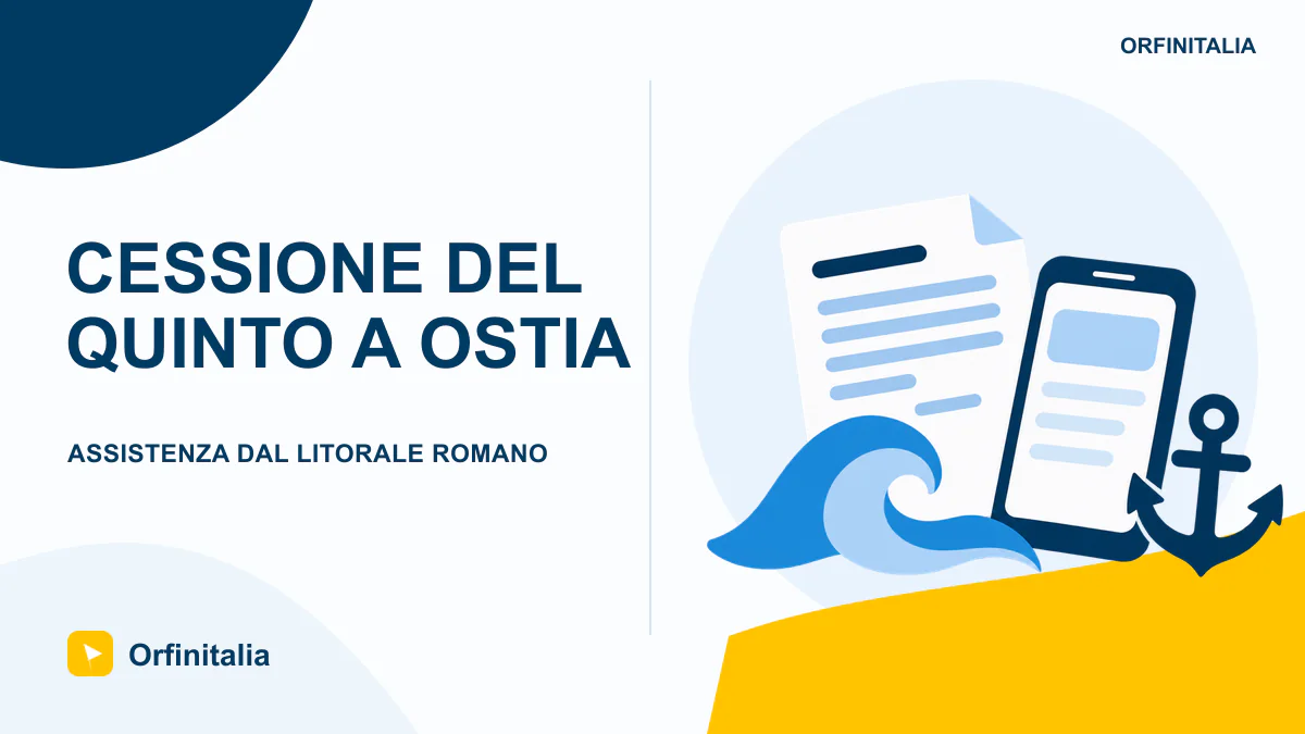 Documenti per un preventivo online di cessione del quinto sul litorale di Ostia