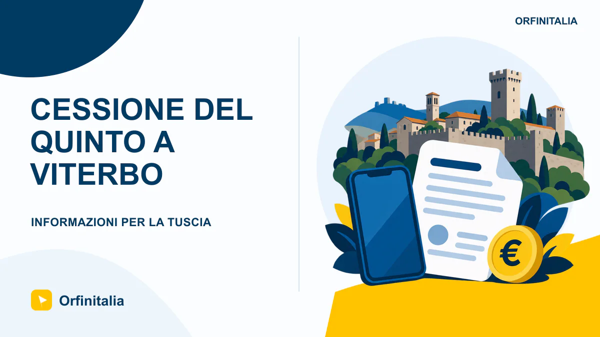 Documenti per un preventivo di cessione del quinto a Viterbo e nella Tuscia