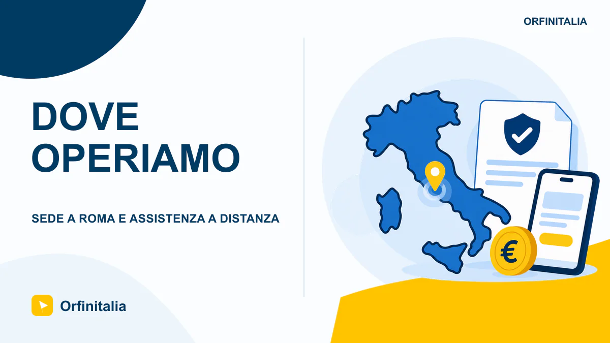 Sede Orfin a Roma e assistenza per le richieste a distanza