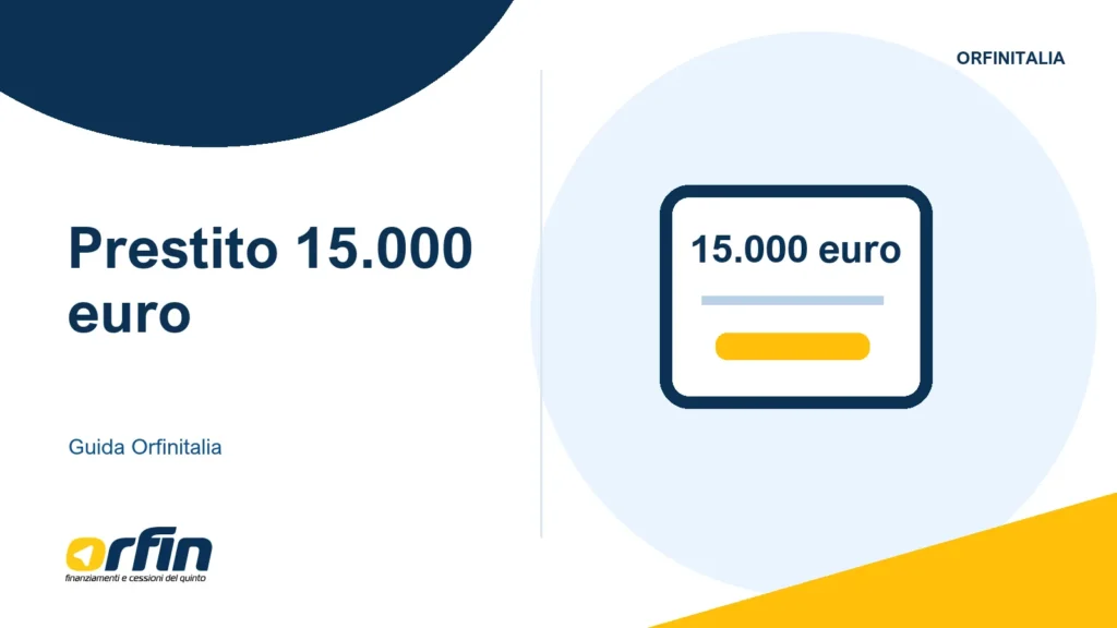 Illustrazione della guida: Prestito 15.000 euro: quanto ti arriva davvero sul conto