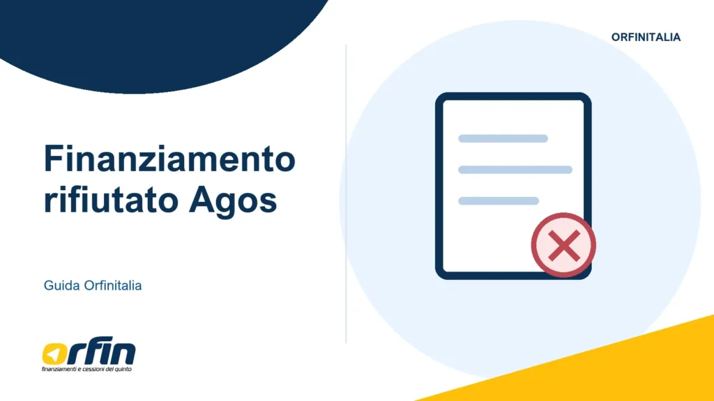 Illustrazione della guida: Agos finanziamento rifiutato: perché succede e cosa fare