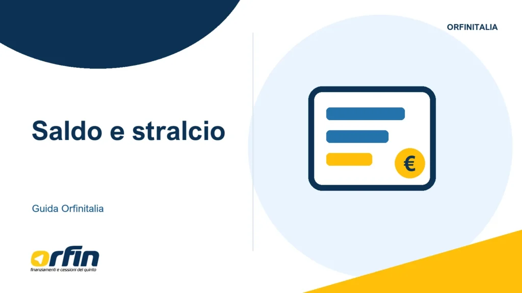 Illustrazione della guida: Saldo e stralcio: significato, come funziona e quanto resta in CRIF
